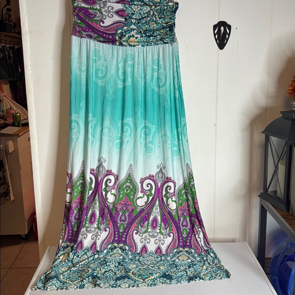 3 for 20! VENUS Multicolor Paisley Maxi Skirt